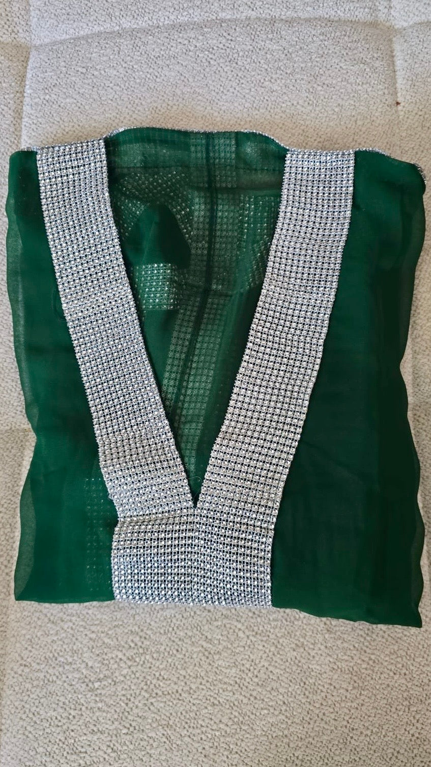 Robe arabe organza