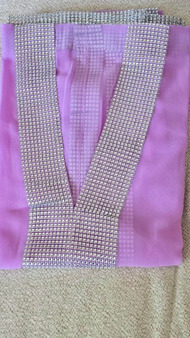 Robe arabe organza