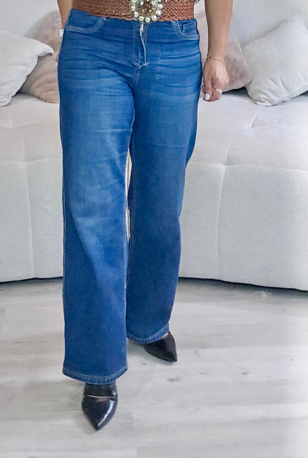 Jean Réversible Bleu
