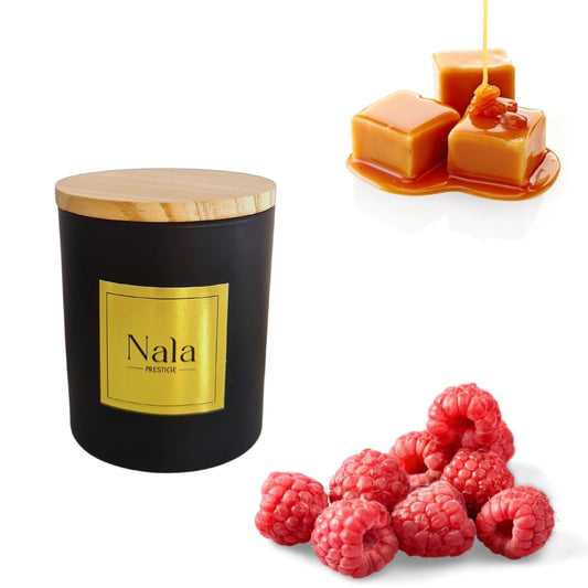 Bougie Prestige Framboise Caramel