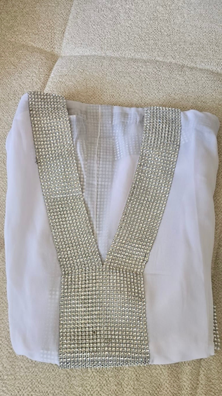Robe arabe organza