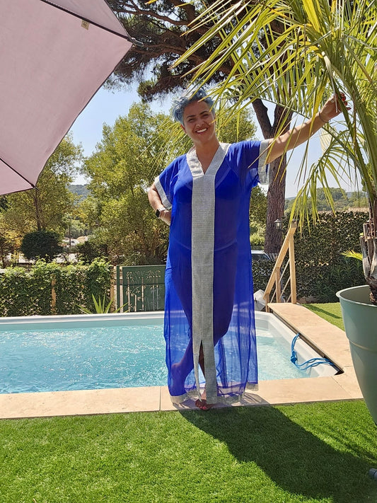 Robe arabe organza